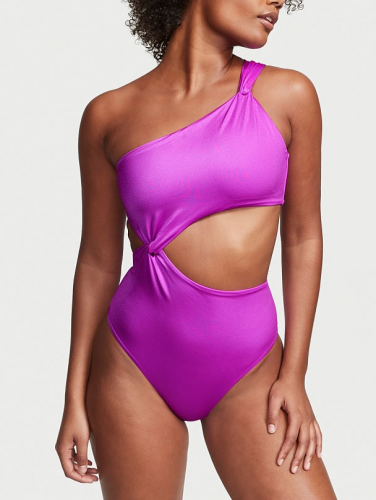 Суцільний купальник Victoria's Secret Twist Monokini Swimsuit Purple Punch