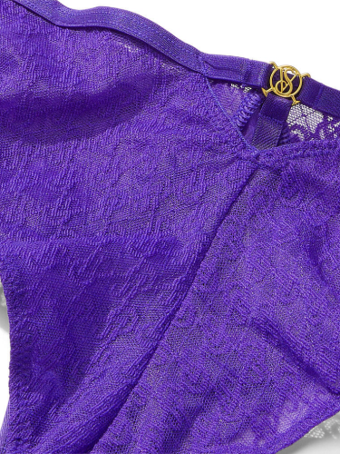 Трусики Icon by Victoria's Secret Lace Cheeky Panty Purple
