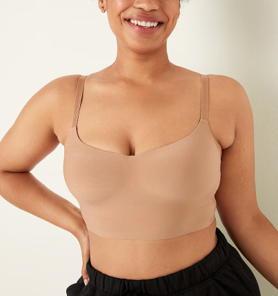 Топ-бра Loungin Scoop Bra Victoria's Secret  Pink Praline