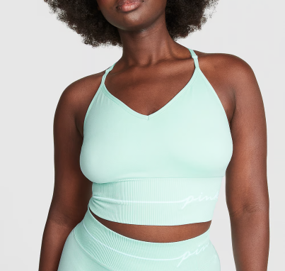 Топ для спорту Seamless Longline Sports Bra Opal Blue