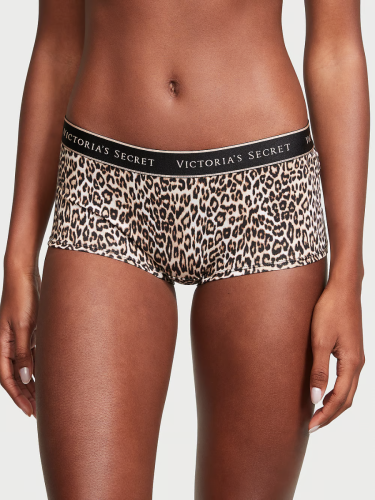Трусики Logo Cotton Boyshort Panty Leopard