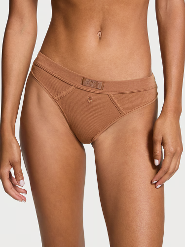 Трусики Logo Cotton Thong Panty Cotton Caramel