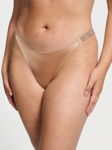 Трусики Very Sexy Shine Strap Brazilian Panty Praline