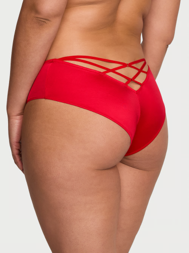 Трусики Strappy Back High-Leg Cheeky Panty Red