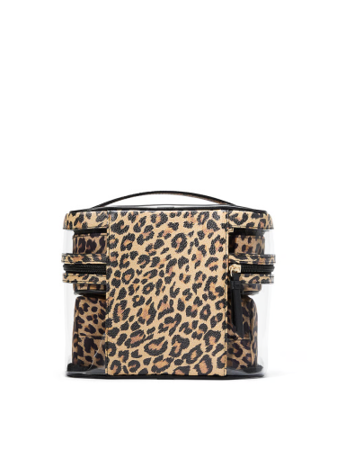 Набір косметичок 4-in-1 Train Case Luxe Leopard