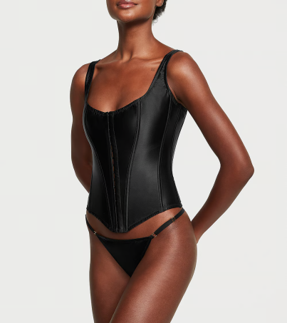 Комплект шовковий Classic Silk Corset Set