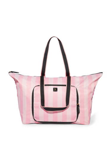 Сумка Packable Weekender Bag Pink Stripe