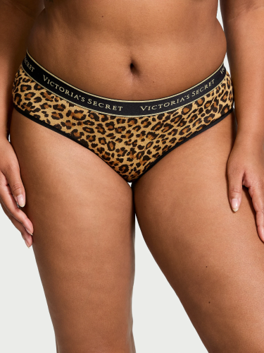 Трусики Logo Cotton Hiphugger Panty Leopard