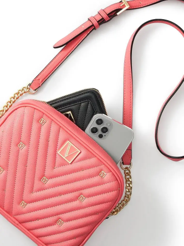 Сумка The Victoria Top-Zip Crossbody Hot Peony