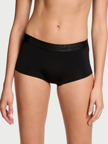 Трусики Logo Micro Boyshort Panty Blackk