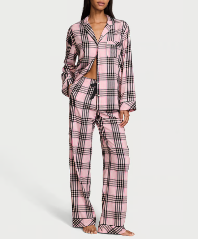 Піжама Flannel Long Pajama Set Print