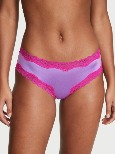 Трусики Tease Lace-Trim Cheeky Panty Purple Paradise