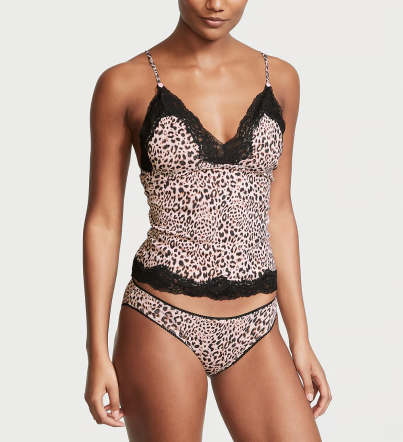 Комплект для сну Leopard Cami & Bikini Panty Set