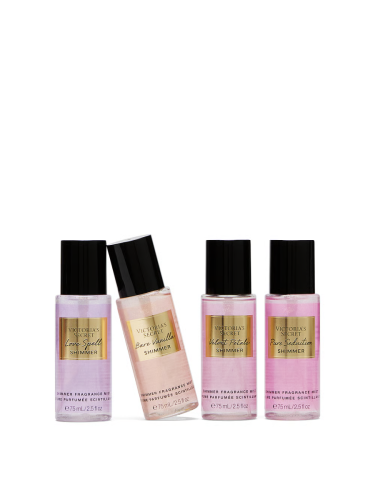 Подарунковий набір 4 спреї Shimmer Mist Discovery Gift Set