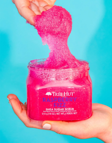 Скраб для тіла Raspberry Fizz Sugar Scrub Tree Hut