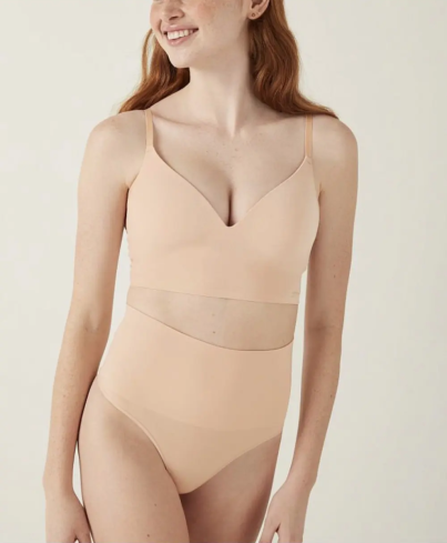 Трусики Seamless Shape Thong Panty Marzipan з утяжкою
