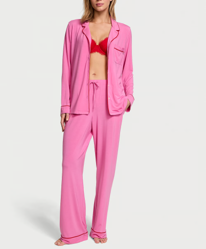 Піжама Modal Long Pajama Set New Peony