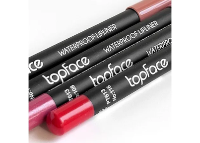 Олівець для губ водостійкий Waterproof Lipliner від Topface
