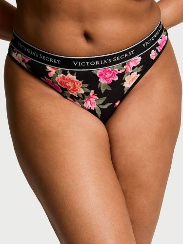 Трусики Logo Cotton Thong Panty Floral