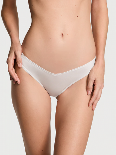 Трусики Strappy Back High-Leg Thong Panty Delfin Grey