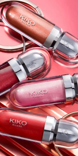 Помада рідка з перламутровим покриттям Metal від Kiko Milano в асортименті