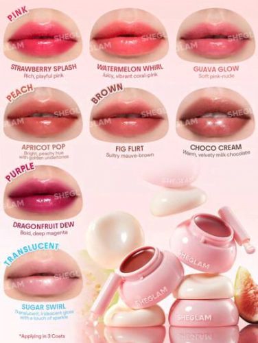 Блиск для губ Hydra Jelly Pocket Lip Jam-Apricot Pop в асортименті