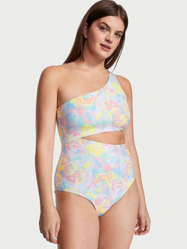 Суцільний купальник Victoria's Secret Cutout Swimsuit Camo Floral